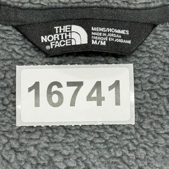 The North Face Sweater Mens Medium Gray 1/4 Zip Pullover Fleece Gordon Lyons - Picture 10 of 10